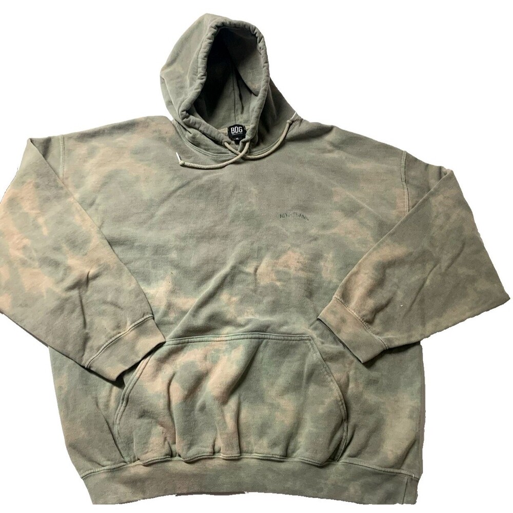 BDG Urban Jeans Outfitters Men's Heavy Sunbleached Hoodie Size XL